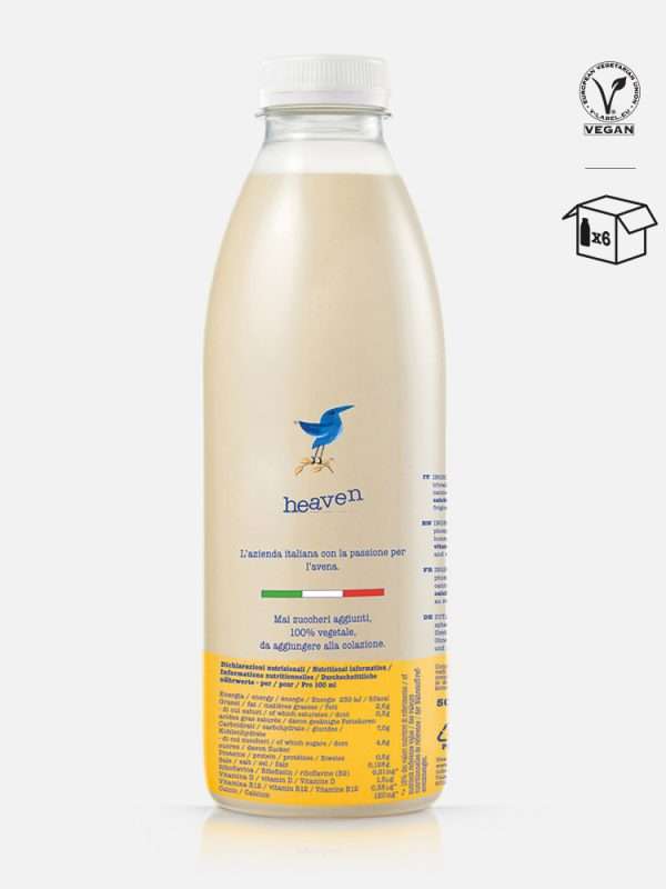 leche de avena sin azúcares añadidos