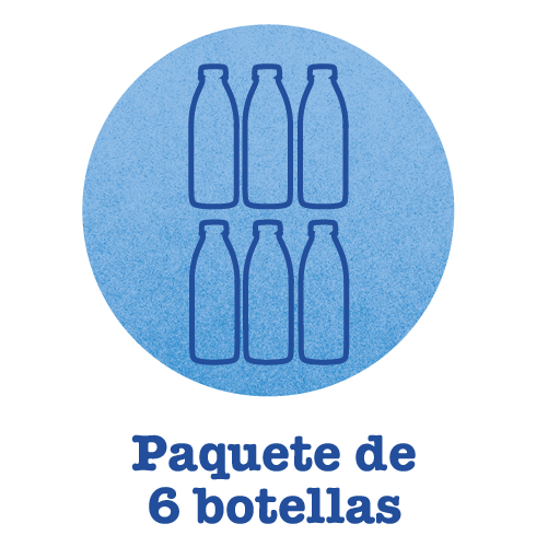 heaven original paquete de 6 botellas